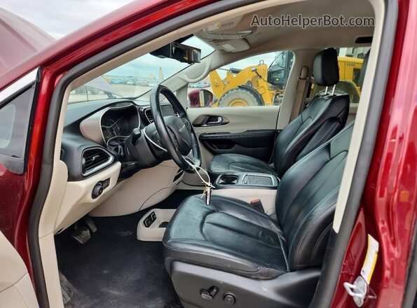 2C4RC1BG1MR598495 2021 CHRYSLER PACIFICA Red Front interior view