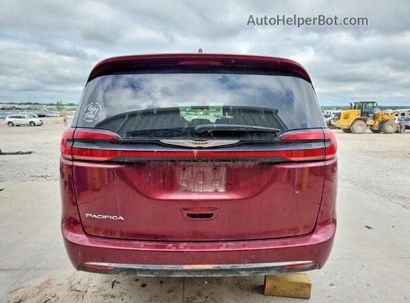 2C4RC1BG1MR598495 2021 CHRYSLER PACIFICA Red Rear view