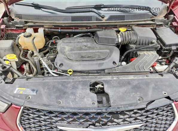 2C4RC1BG1MR598495 2021 CHRYSLER PACIFICA Red Engine compartment view