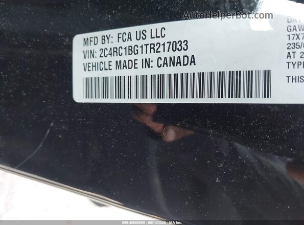 2C4RC1BG1TR217033 2026 CHRYSLER PACIFICA Черный Вид подкапотного пространства
