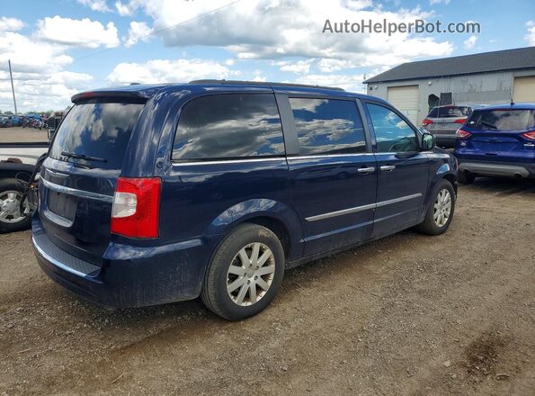 2C4RC1BG2GR104178 2016 CHRYSLER TOWN Blue უკანა მარჯვენა