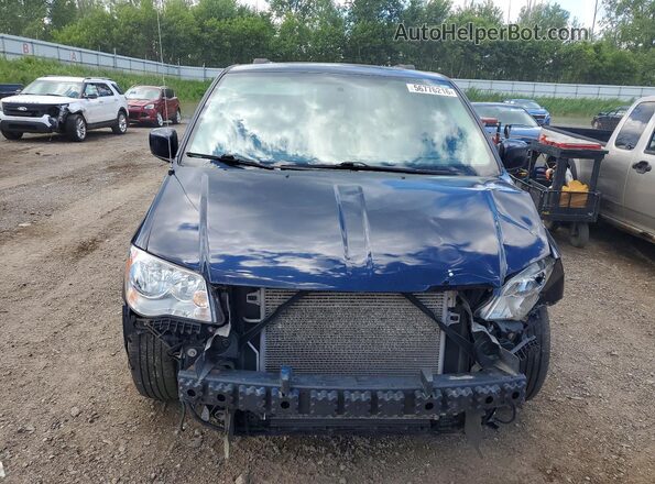 2C4RC1BG2GR104178 2016 CHRYSLER TOWN Blue წინა ხედი