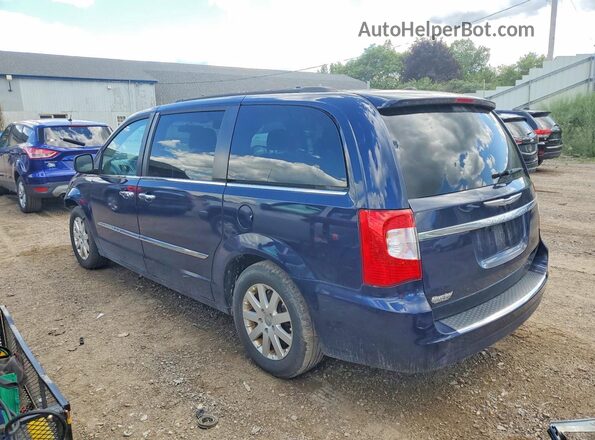 2C4RC1BG2GR104178 2016 CHRYSLER TOWN Blue უკანა მარცხენა