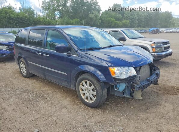 2C4RC1BG2GR104178 2016 CHRYSLER TOWN Blue წინა მარჯვენა
