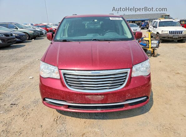 2C4RC1BG2GR111793 2016 CHRYSLER TOWN Red Front view