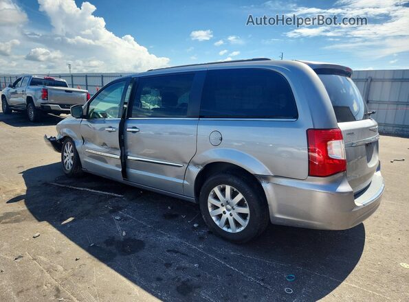 2C4RC1BG2GR137892 2016 CHRYSLER TOWN Silver Trasero izquierdo