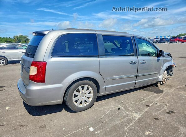 2C4RC1BG2GR137892 2016 CHRYSLER TOWN Silver Trasero derecho