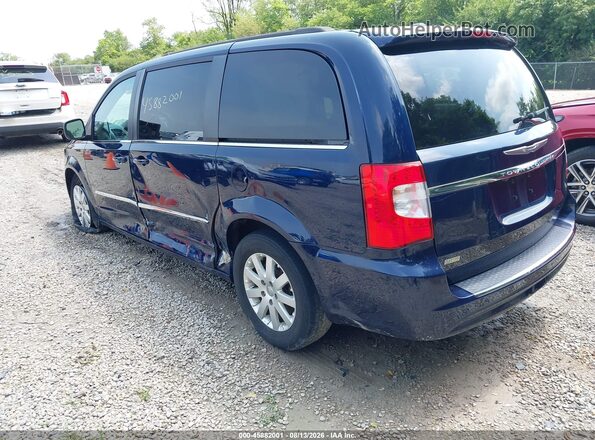 2C4RC1BG2GR173727 2016 CHRYSLER TOWN & COUNTRY Blue Rear left