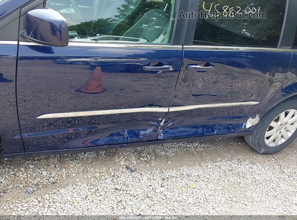 2C4RC1BG2GR173727 2016 CHRYSLER TOWN & COUNTRY Blue Front view