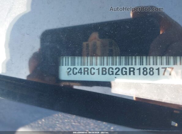 2C4RC1BG2GR188177 2016 CHRYSLER TOWN & COUNTRY Gray 