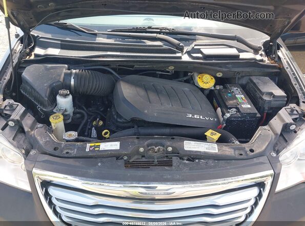 2C4RC1BG2GR198403 2016 CHRYSLER TOWN & COUNTRY Black Widok z tyłu