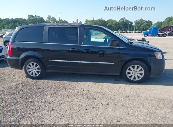 2C4RC1BG2GR198403 2016 CHRYSLER TOWN & COUNTRY Black Widok wnętrza z tyłu
