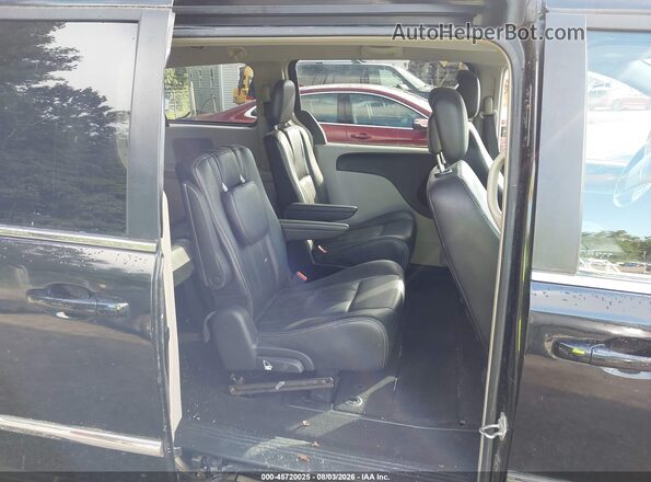 2C4RC1BG2GR221002 2016 CHRYSLER TOWN & COUNTRY Black Widok naklejki z numerem VIN
