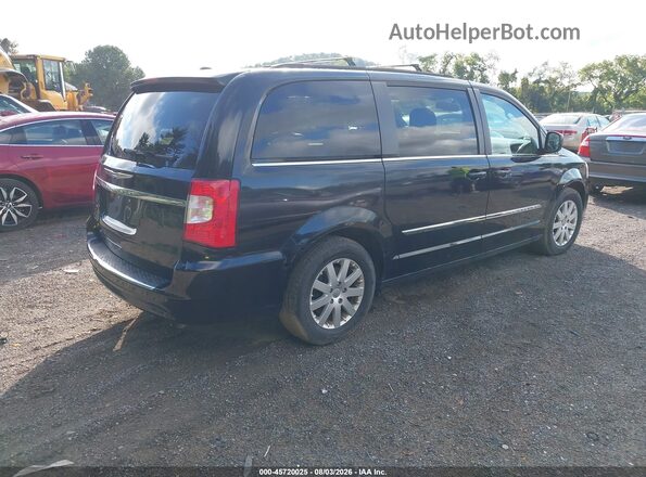 2C4RC1BG2GR221002 2016 CHRYSLER TOWN & COUNTRY Black Tył prawy