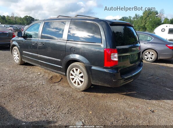 2C4RC1BG2GR221002 2016 CHRYSLER TOWN & COUNTRY Black Tył lewy