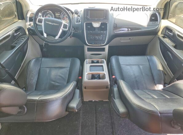 2C4RC1BG2GR290577 2016 CHRYSLER TOWN White Առջևի վահանակի տեսք