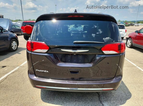 2C4RC1BG2JR100414 2018 CHRYSLER PACIFICA Purple Հետևի տեսք
