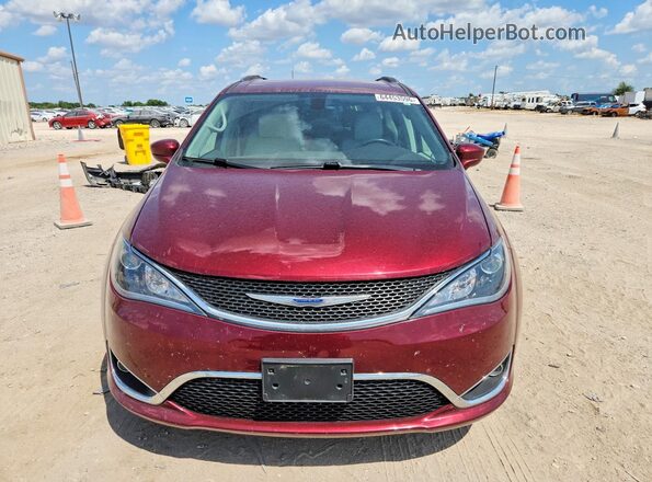 2C4RC1BG2KR526556 2019 CHRYSLER PACIFICA Burgundy Widok z przodu