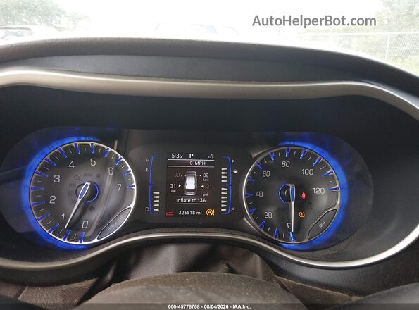 2C4RC1BG2LR140091 2020 CHRYSLER PACIFICA White Vista de los asientos traseros