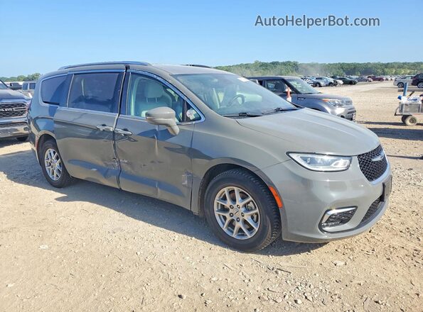 2C4RC1BG2MR591846 2021 CHRYSLER PACIFICA Серый Передняя правая четверть