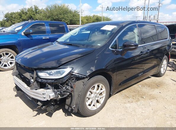 2C4RC1BG2PR620685 2023 CHRYSLER PACIFICA Черный Передняя левая четверть