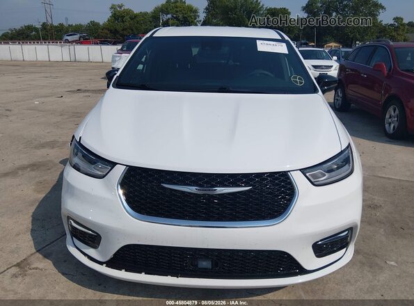 2C4RC1BG2SR549156 2025 CHRYSLER PACIFICA White Вид щитка приладів