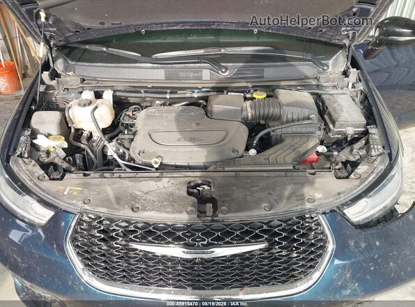 2C4RC1BG2SR554616 2025 CHRYSLER PACIFICA Blue Вид ззаду