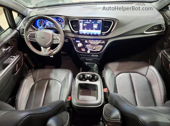 2C4RC1BG2SR556043 2025 CHRYSLER PACIFICA Gray Вид панелі приладів