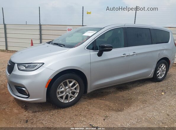 2C4RC1BG2TR201326 2026 CHRYSLER PACIFICA Silver Առջևի ձախ երեք քառորդ տեսարան
