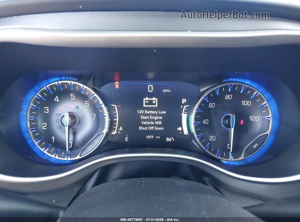 2C4RC1BG2VR567290 2027 CHRYSLER PACIFICA Blue Widok tylnych siedzeń