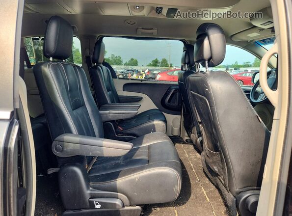 2C4RC1BG3GR254915 2016 CHRYSLER TOWN Black Вид підкапотного простору