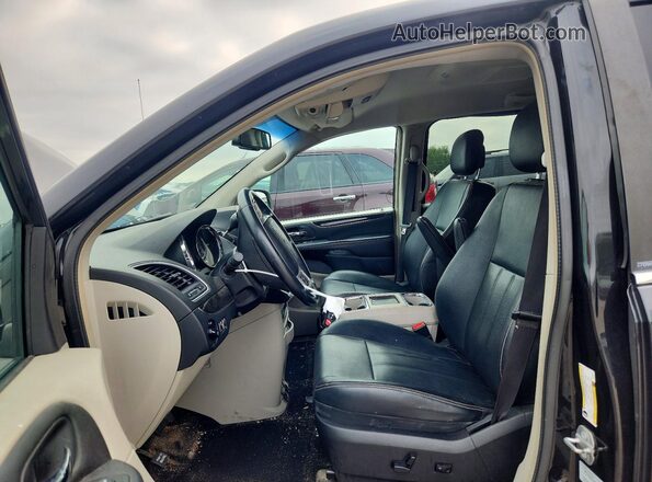 2C4RC1BG3GR254915 2016 CHRYSLER TOWN Black Вид панелі приладів