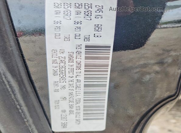 2C4RC1BG3GR254915 2016 CHRYSLER TOWN Black Панорамний вид салону 360°