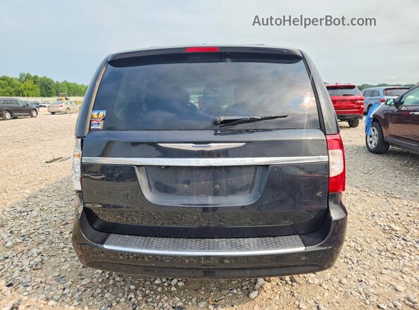 2C4RC1BG3GR254915 2016 CHRYSLER TOWN Black Вид салону спереду