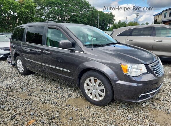 2C4RC1BG3GR263906 2016 CHRYSLER TOWN Gray Front right