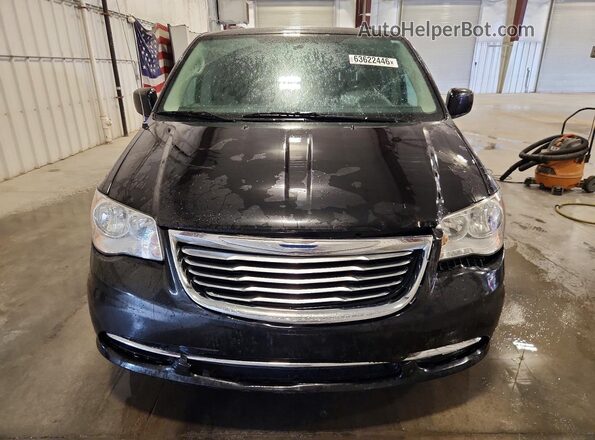 2C4RC1BG3GR289759 2016 CHRYSLER TOWN Black წინა ხედი