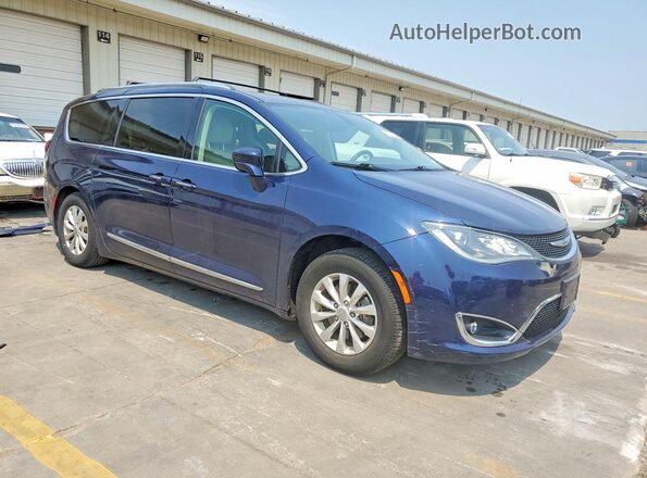 2C4RC1BG3JR246563 2018 CHRYSLER PACIFICA Blue Передня права чверть