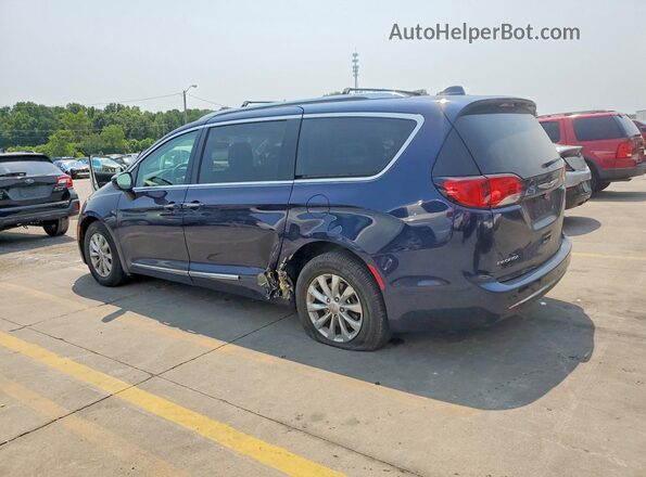 2C4RC1BG3JR246563 2018 CHRYSLER PACIFICA Blue Задня ліва чверть