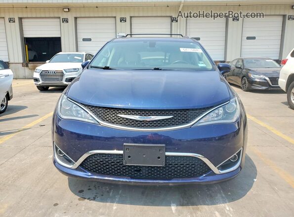 2C4RC1BG3JR246563 2018 CHRYSLER PACIFICA Blue Вид спереду