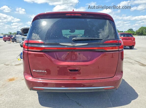 2C4RC1BG3NR154665 2022 CHRYSLER PACIFICA Burgundy Հետևի տեսք