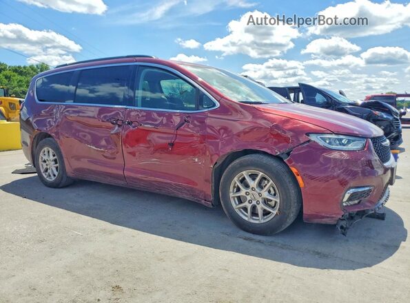 2C4RC1BG3NR154665 2022 CHRYSLER PACIFICA Burgundy Առջևի աջ