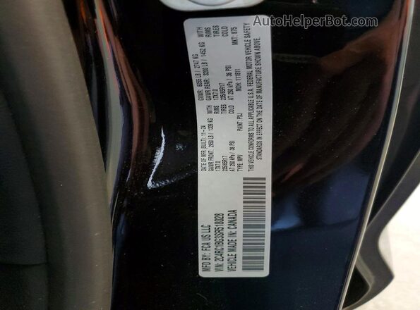 2C4RC1BG3SR518028 2025 CHRYSLER PACIFICA Черный Вид наклейки с VIN-кодом