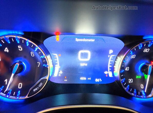 2C4RC1BG3VR568285 2027 CHRYSLER PACIFICA Blue Widok zestawu wskaźników