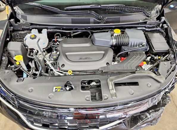 2C4RC1BG3VR585314 2027 CHRYSLER PACIFICA Black Vista del compartimento del motor