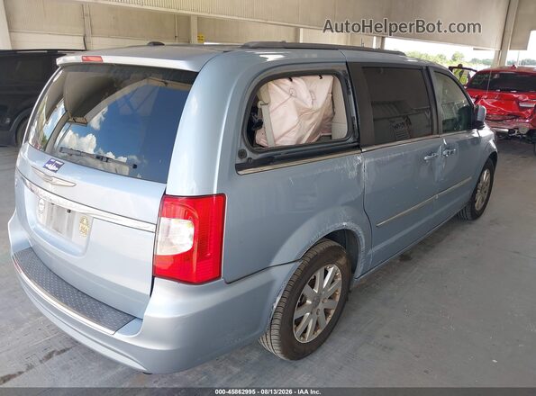 2C4RC1BG4GR222068 2016 CHRYSLER TOWN & COUNTRY Light Blue Tył prawy