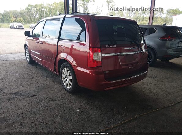 2C4RC1BG4GR229893 2016 CHRYSLER TOWN & COUNTRY Red Հետևի ձախ