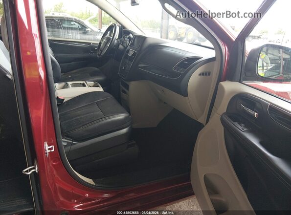 2C4RC1BG4GR229893 2016 CHRYSLER TOWN & COUNTRY Red Սալոնի դիմացի տեսք