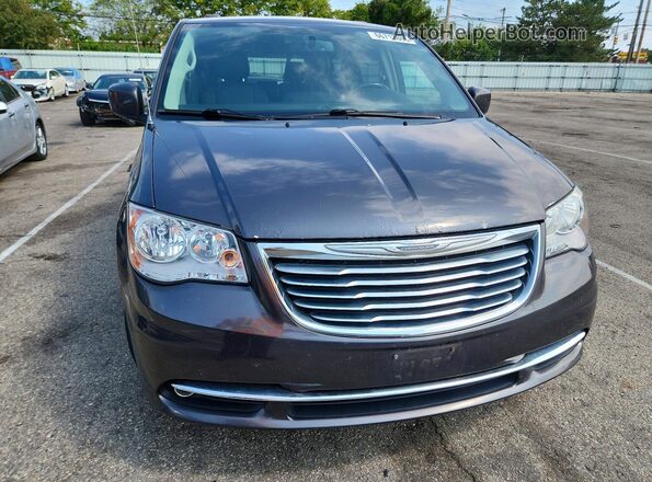 2C4RC1BG4GR247052 2016 CHRYSLER TOWN Серый Вид панели приборов