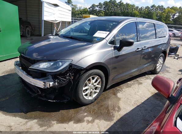 2C4RC1BG4HR752980 2017 CHRYSLER PACIFICA Gray Առջևի ձախ երեք քառորդ տեսարան