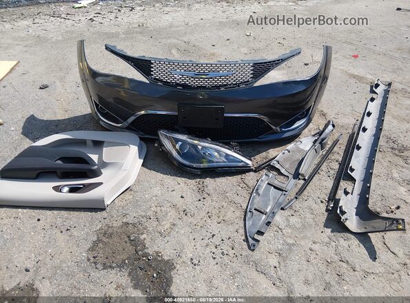 2C4RC1BG4HR752980 2017 CHRYSLER PACIFICA Gray Սարքավորումների վահանակի տեսք